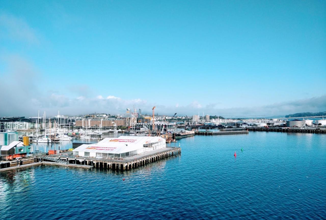 Qv Waterfront Apt With Ac Wifi And Parking أوكلاند المظهر الخارجي الصورة