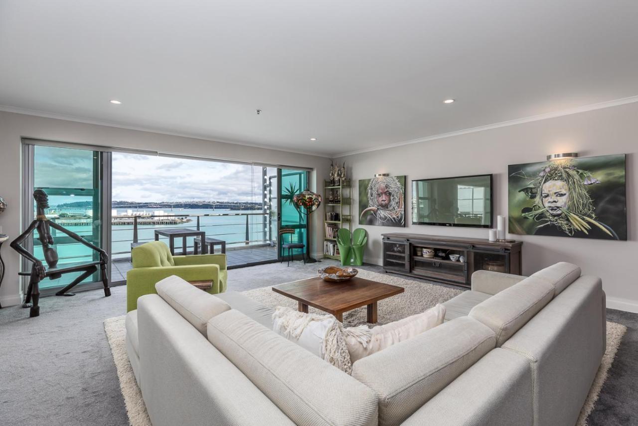 Qv Waterfront Apt With Ac Wifi And Parking أوكلاند المظهر الخارجي الصورة